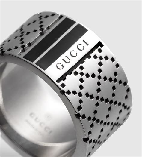 gucci ring men's|pre own Gucci men ring.